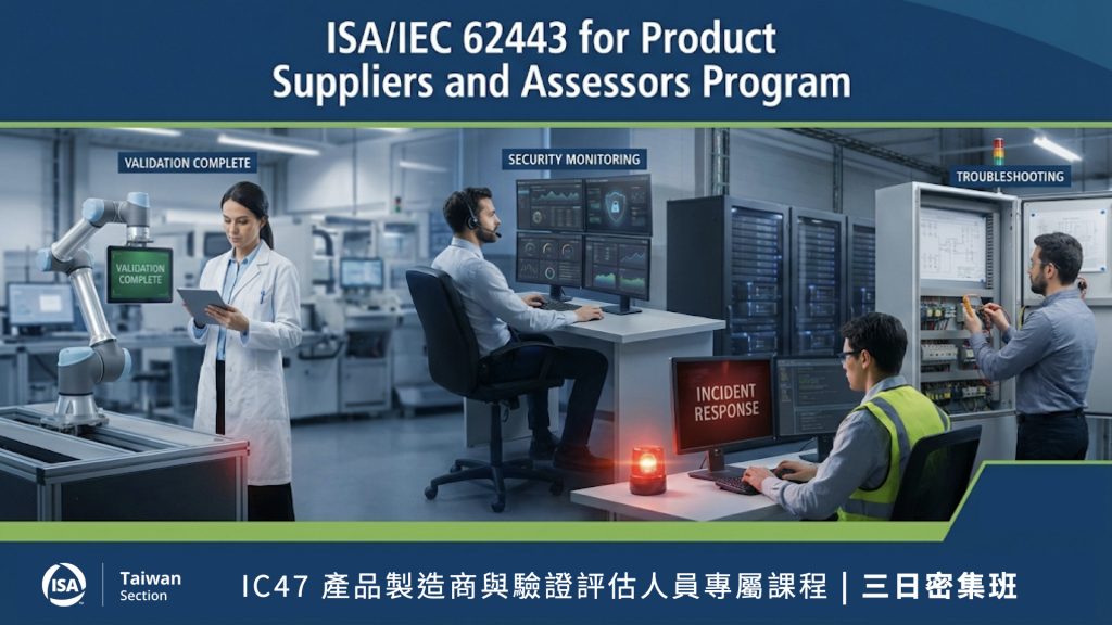 投資團隊成員參加 IC47 課程，是建立企業內部「資安文化」最高效的途徑，更是引進一套完整的產品資安治理框架。